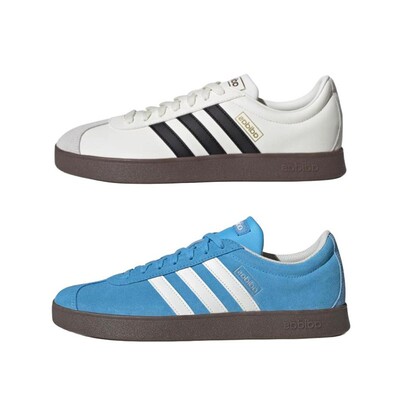 adidas Vl Court Classic 白色 减震耐磨 低帮 板鞋 JI0497