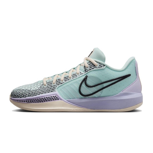 Nike Sabrina 1  EP 萨布丽娜一代 银绿色 篮球鞋低帮 FQ3389-301