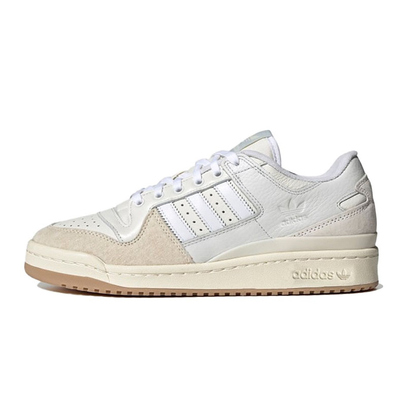 Adidas originals FORUM 84 Low Adv 米白防滑耐磨低帮板鞋FY7998