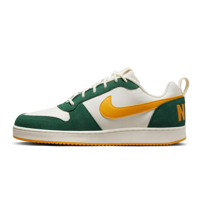 Nike Court Borough Low 白绿黄 防滑耐磨 低帮板鞋 男844881-100