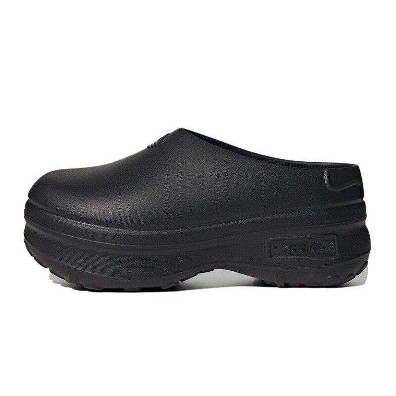 Adidas Originals AdiFOM  耐磨轻便 穆勒厨师鞋 黑色IE4626