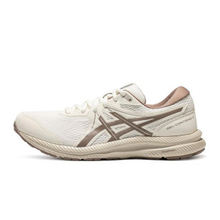 100 低帮 Gel Contend Asics 跑步鞋 耐磨透气 白色 1011B730