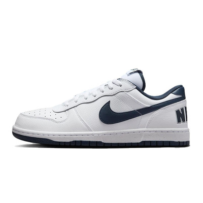 Nike Big Low  白蓝色 减震耐磨 低帮 板鞋 男女同款 355152-140