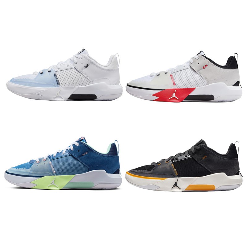 Jordan One Take 5 PF 减震耐磨 蓝白色 低帮 篮球鞋  FD2336-100