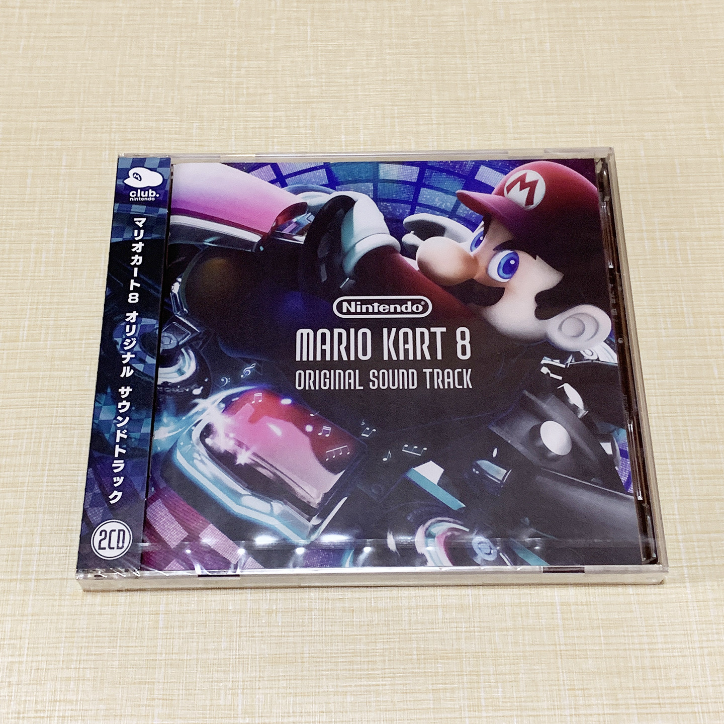 马里奥赛车8 日版CD 任天堂 原声带OST 全新未拆封