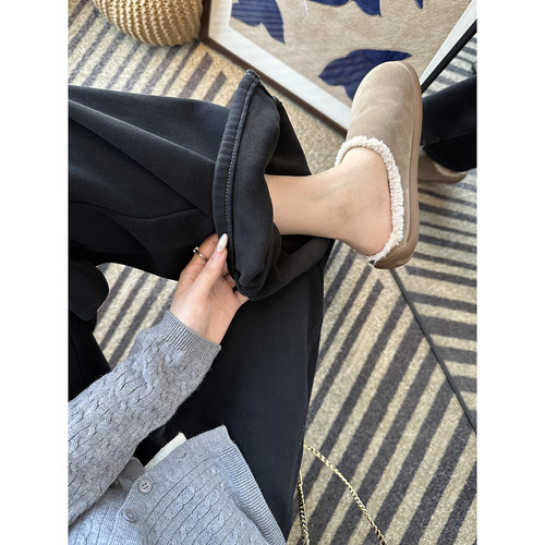 梨型天选！~窄版直筒阔腿牛仔裤