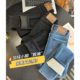 加厚绒 女新 高腰弹力紧身九分小脚牛仔裤 本期必入 巨保暖铅笔裤