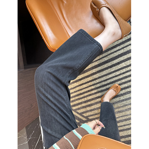 wu敌显瘦！！四面弹高腰牛仔裤