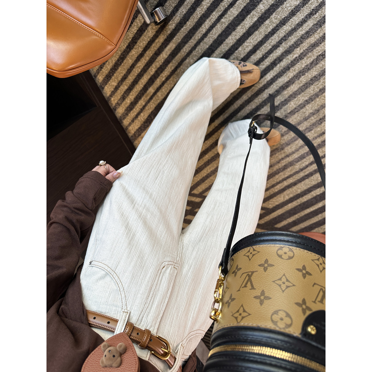 实穿神裤！~柔软亚麻莱赛尔阔腿牛仔裤女新款浅色宽松直筒长裤子,女装/女士精品,牛仔裤,淘宝优惠券,粉丝福利购,淘宝优惠卷