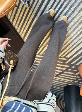 lu系时髦神裤！~显瘦高腰喇叭裤子女春新款小个子修身弹力休闲裤