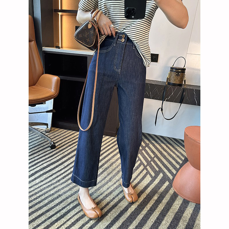 神仙面料!四面弹凉感天丝牛仔裤