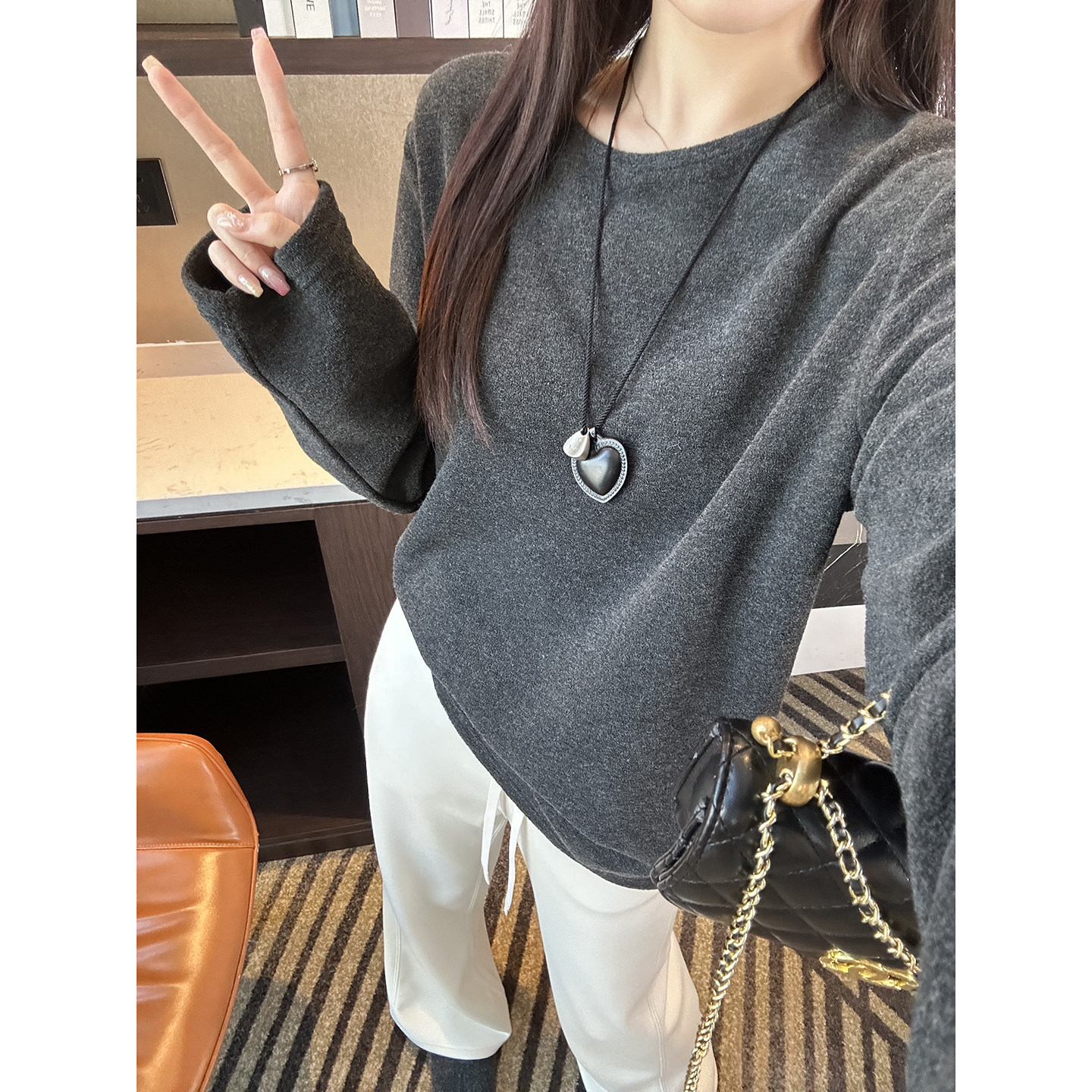 发热纸片人！~加厚圈圈绒圆领打底衫女秋冬新款宽松百搭纯色上衣,女装/女士精品,卫衣/绒衫,淘宝优惠券,粉丝福利购,淘宝优惠卷