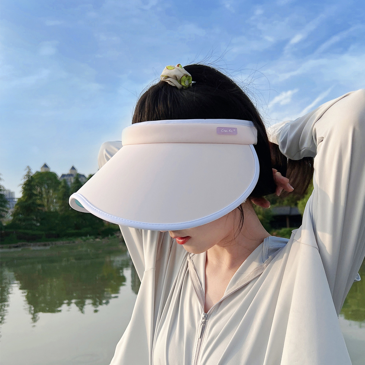 大帽檐颗里防晒户外沙滩