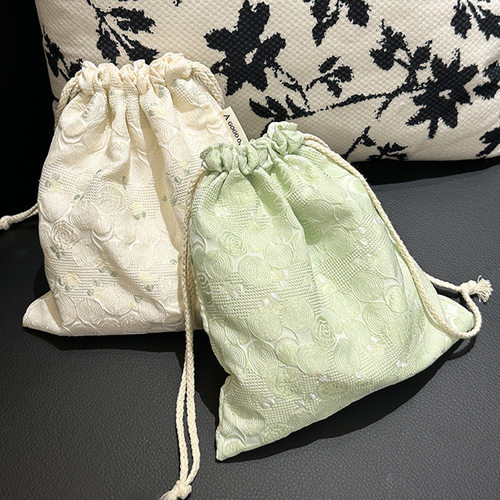 布艺束口袋旅行便携小清新