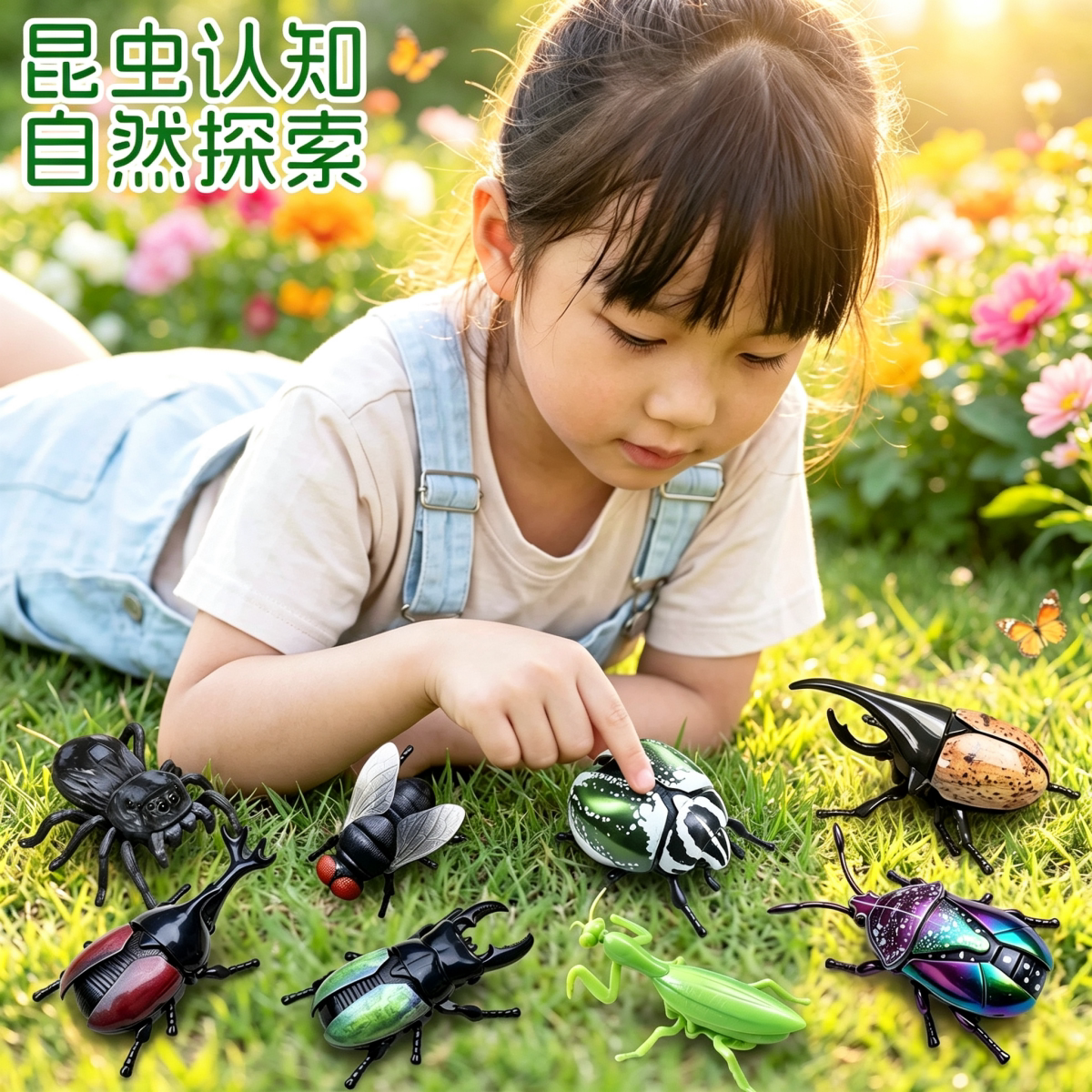 仿真上链甲壳螂可爬行益智玩具