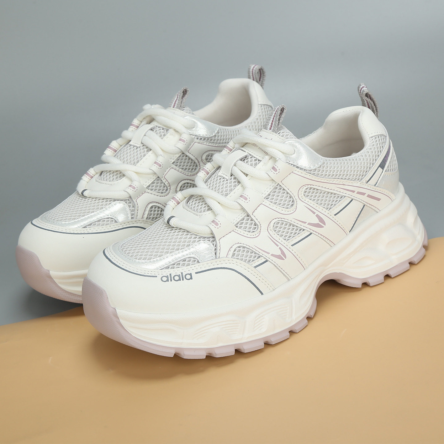 2026春季新款大码女鞋41到43加肥运动休闲老爹鞋舒适百搭大号单鞋,女鞋,时尚休闲鞋,淘宝优惠券,粉丝福利购,淘宝优惠卷