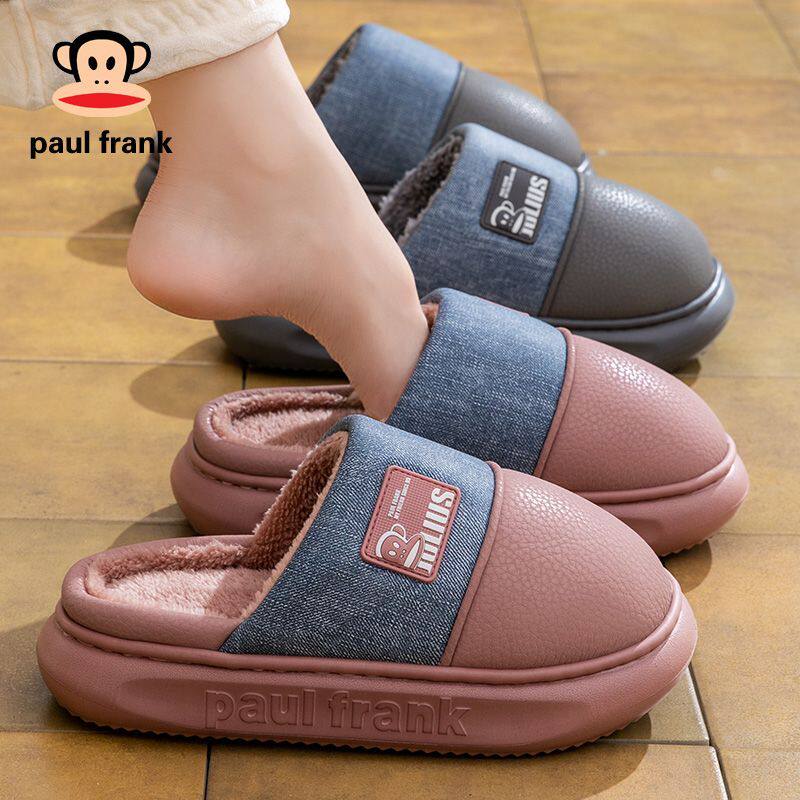 大嘴猴棉拖鞋女冬季加绒加厚居家保暖轻便防滑情侣宿舍耐脏男棉鞋