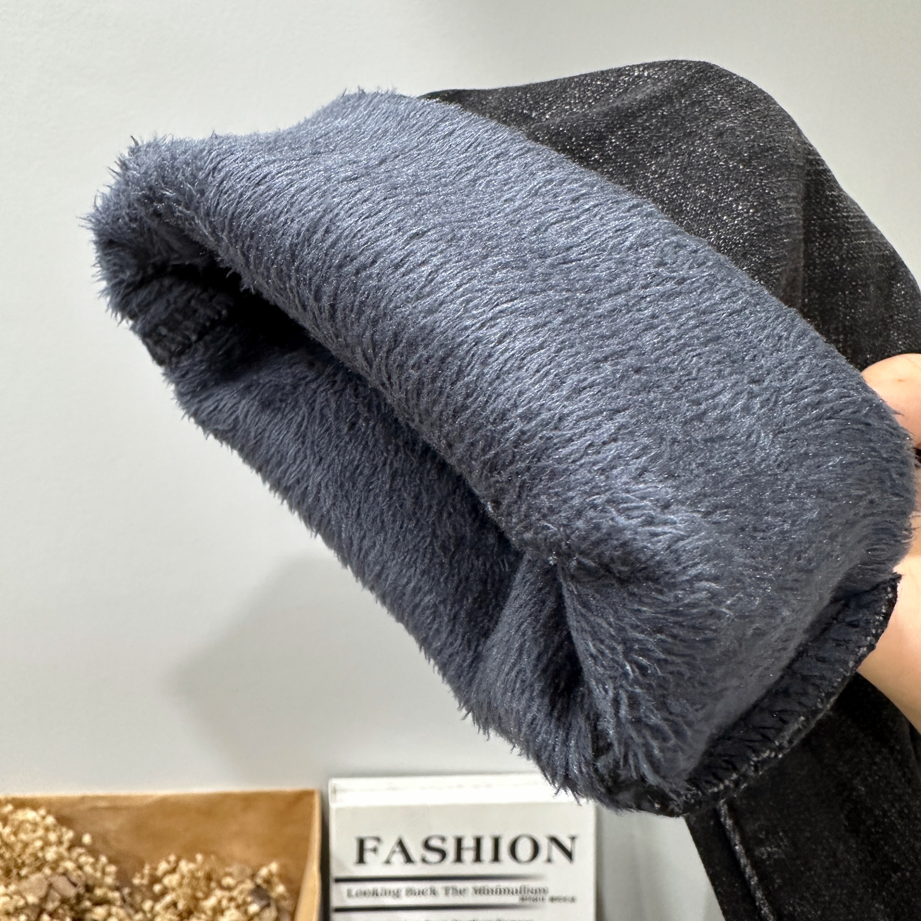 黑色加绒加厚保暖弹力修身小脚牛仔裤男士秋冬新款潮流长裤九分裤