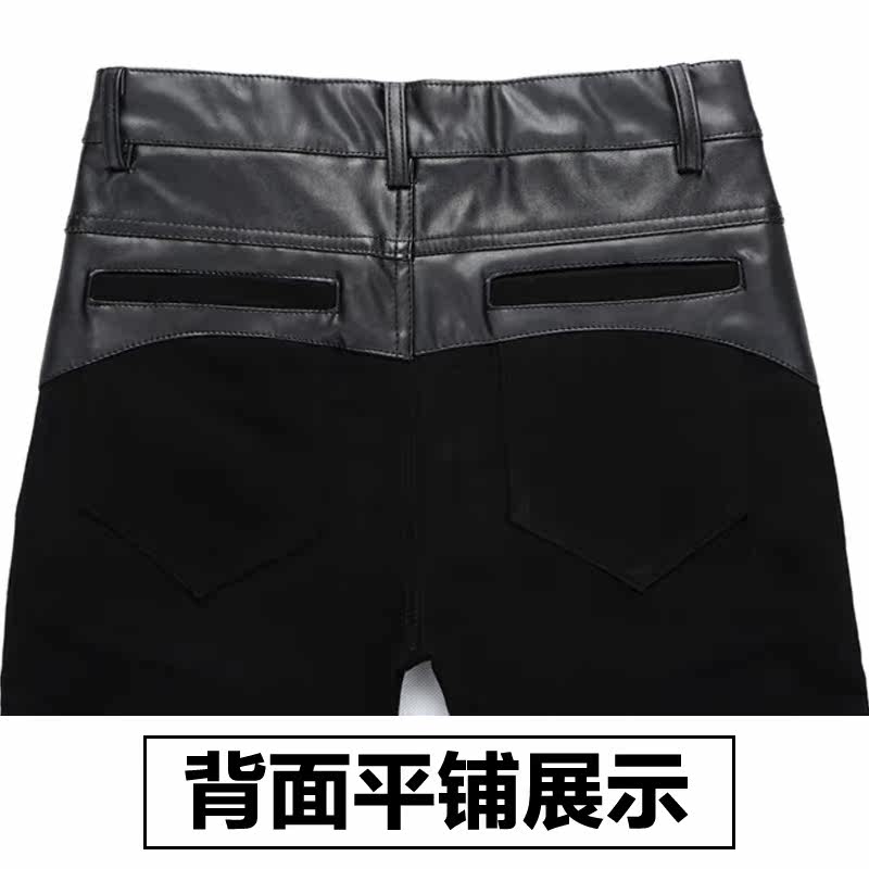 Pantalon cuir homme serré pour hiver - Ref 1489117 Image 4
