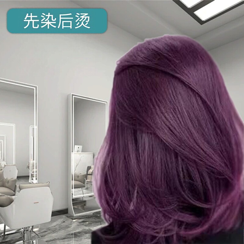 先染后烫色护头发打蜡膏