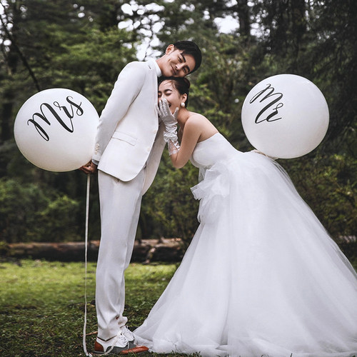 影楼森系摄影道具创意婚纱照婚礼