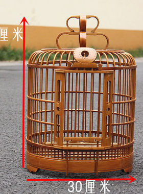 影楼古装拍照道具木质鸟笼摄影道具婚纱照主题影楼道具笼子