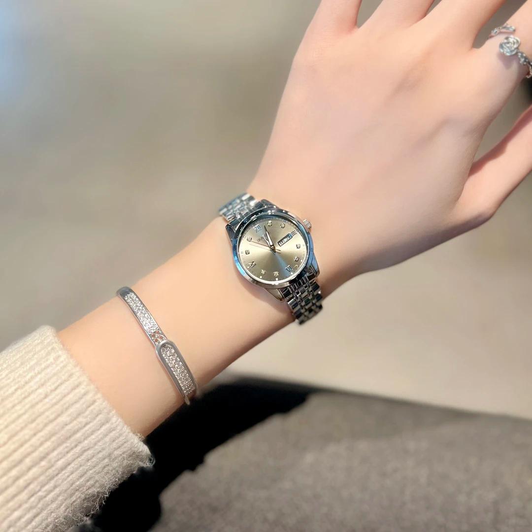歌浪迪·经典时尚百搭潮流女士手表圆形石英防水女款手表H6713L-G图片