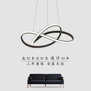 创意网红灯 北欧餐厅吊灯现代简约客厅卧室灯led灯家用书房个性