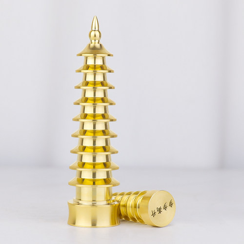 黄铜文昌笔金榜题名挂件黄铜笔摆件送学生礼物可随身携带工艺品