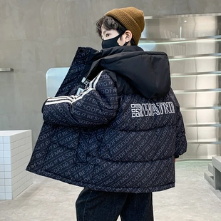 麦橙潮牌童装男童棉服冬季2025新款儿童冬装加厚棉衣加厚棉袄外套