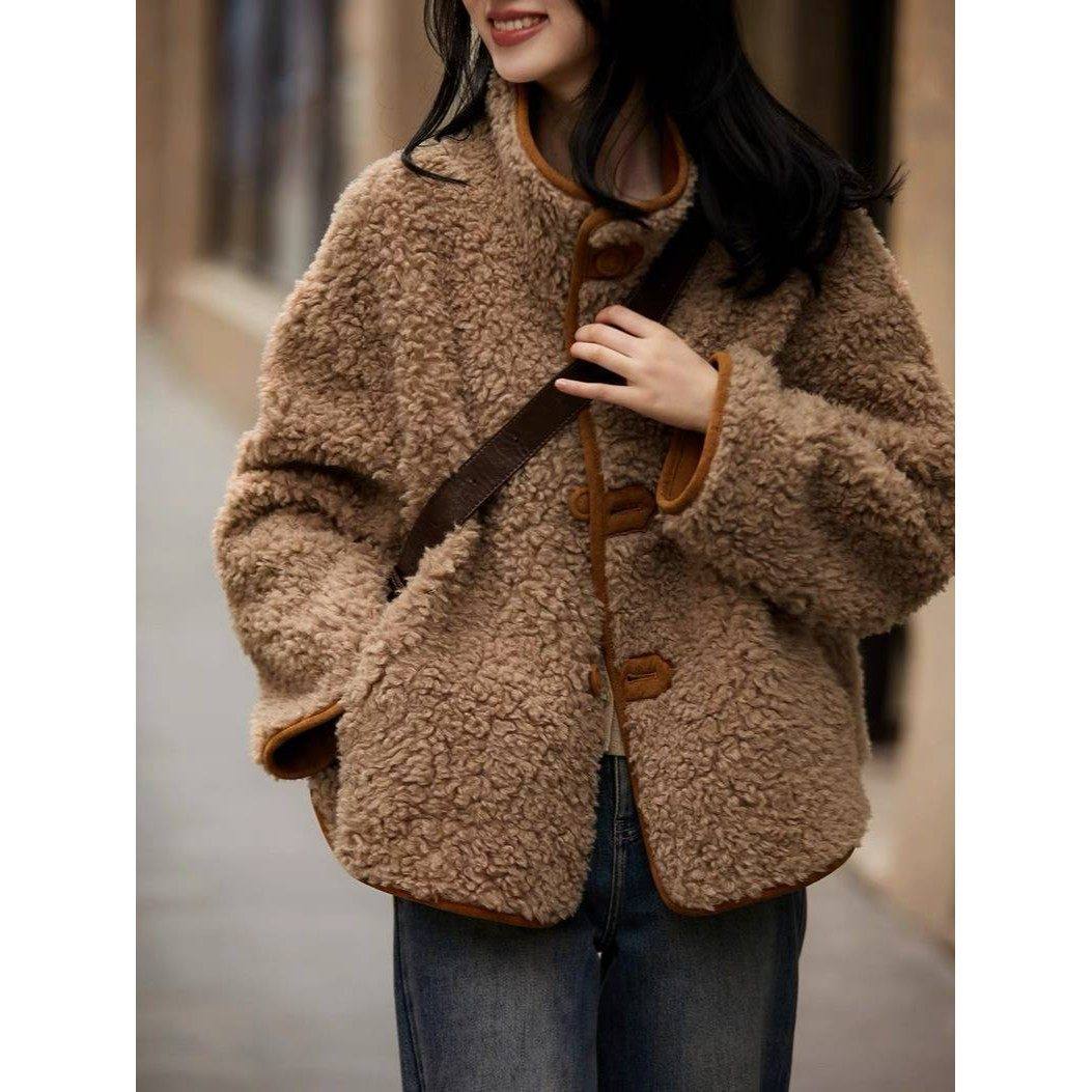 海宁佰牧轻奢皮草的店佰牧服饰双面双穿纯毛秋冬加厚立领羊毛外套,女装/女士精品,皮草,淘宝优惠券,粉丝福利购,淘宝优惠卷