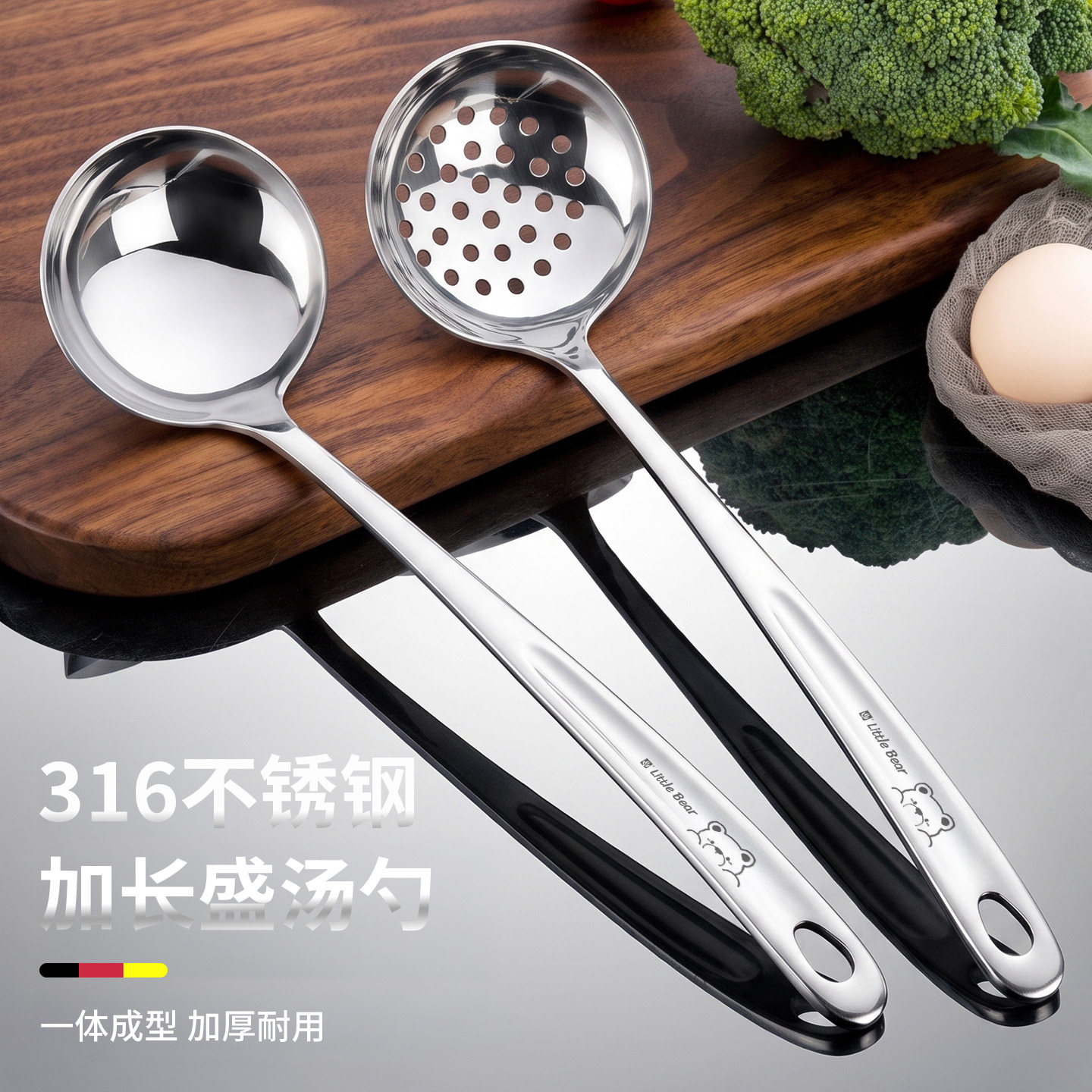 316不锈钢大号盛汤食品级图片