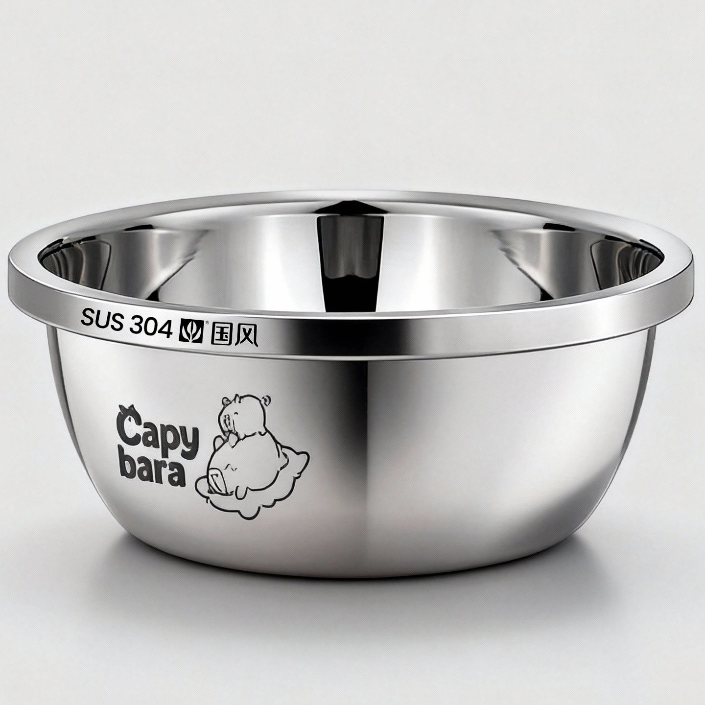 不锈钢盆304食品级洗菜家用厨房和面盆打蛋盆汤盆食用级洗奶瓶盆