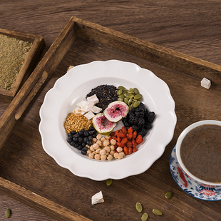 手工无花果亚麻籽粉种子循环天然黄体酮粉代餐免煮即食搭配酸奶