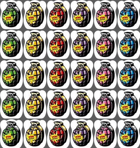 整蛊玩具惊吓包儿童玩具整人炸包彩色手雷包 空气炸包 萝卜刀炸包