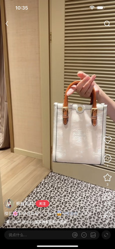 美国直邮Tory Burch/汤丽柏琦Tb女包迷你琴谱包单肩斜挎手提包