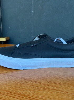 VANS范斯 黑白经典OLD SKOOL 男女同款运动滑板鞋 VN0A4UVQL3A