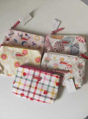 cath kidston自用零钱包口红包化妆包姨妈巾包ins网红收纳包