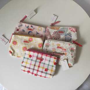 cath kidston自用零钱包口红包化妆包姨妈巾包ins网红收纳包