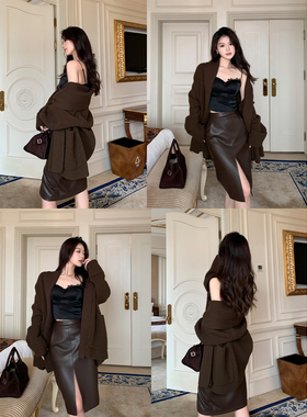 【清仓5折】ding级温暖 高品质慵懒粗针毛衣冬季保暖开衫外套