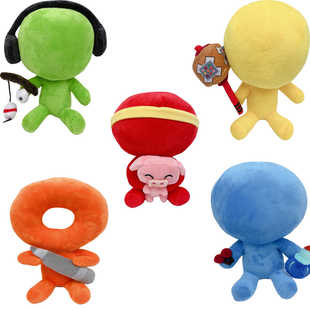 跨境新品火柴人公仔Youtooz游戏周边毛绒玩偶生日礼物娃娃男女