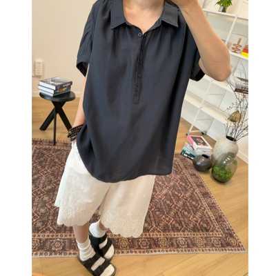 MKDesign 夏季新品 藏青T恤