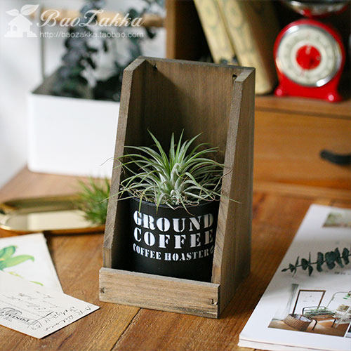 铁桶壁挂手工复古园艺收纳花器