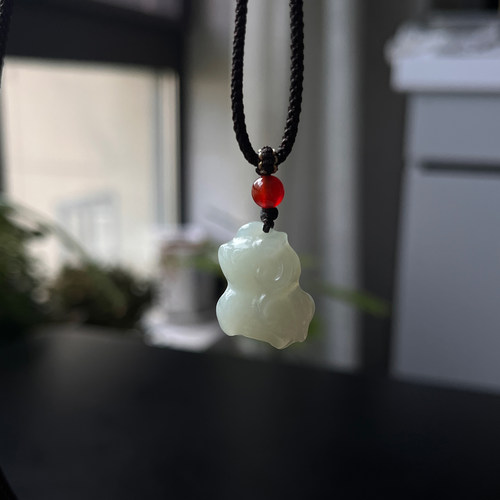 十二生肖手链挂件天然和田玉