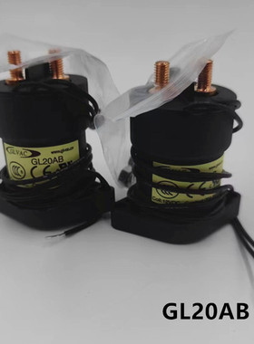 国力高压直流继电器GL20AB直流接触器大功率灭弧能力强电源开关用