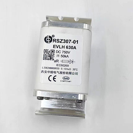 保险丝RSZ307-01 EVLH 500A630A750VDC中熔熔断器汽车新能源熔断