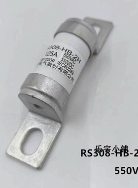 中熔熔断器RS308-HB-2H10A32A40A100A125A160A550VDC690VA保险丝