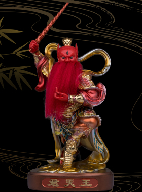 康盛树脂家用玄关供奉摆件王灵官