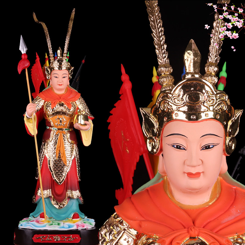 杨门女将穆桂英神像 女将军 树脂玻璃钢花木兰樊梨花穆桂英摆件