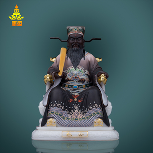 汉白玉包公像包青天包文丞包拯包大人佛像家用客厅桌面工艺品摆件